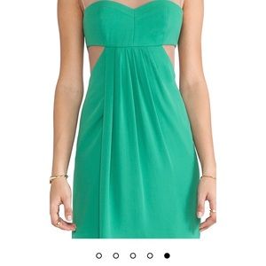 BCBGMAXAZRIA Kelly Green Mini Dress